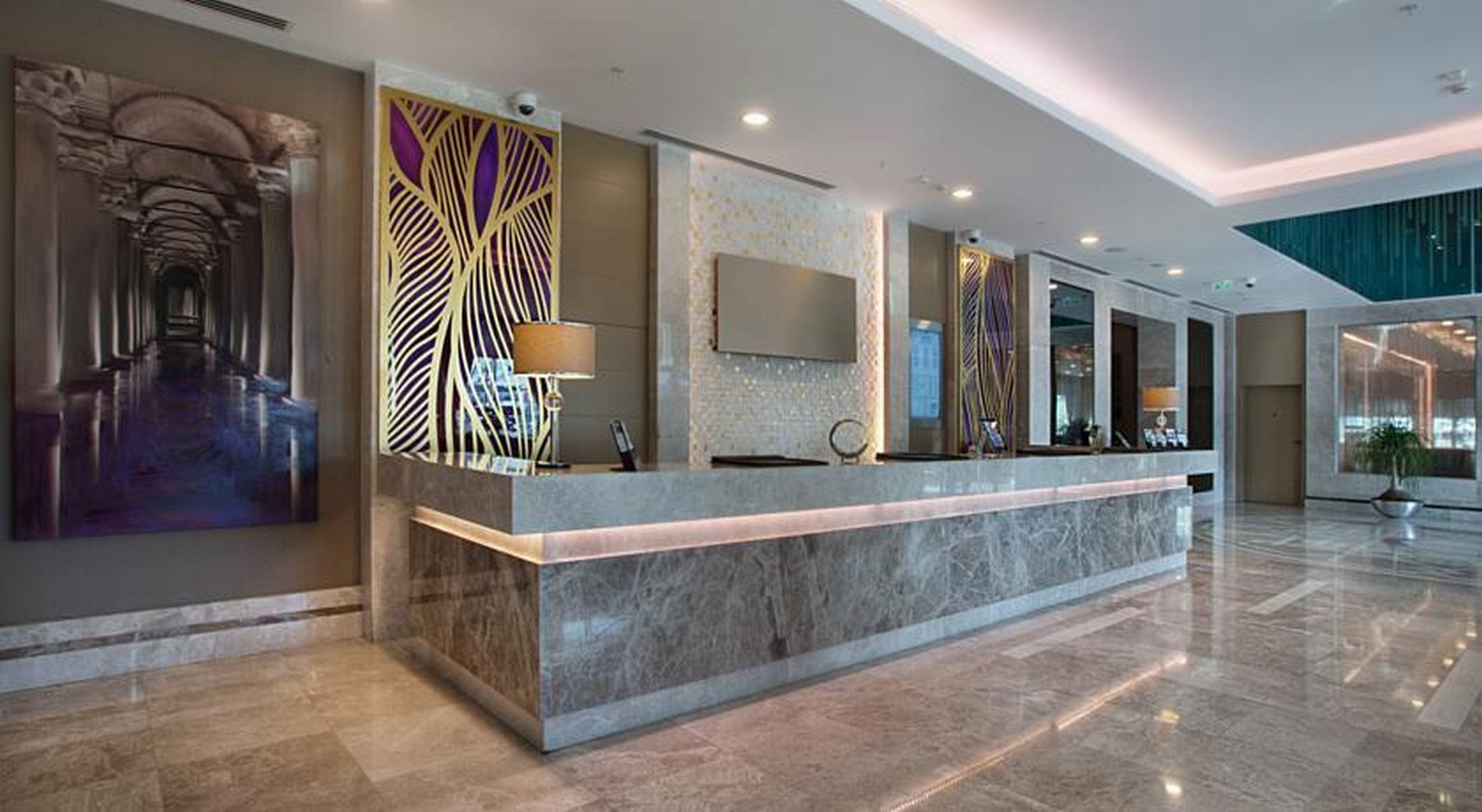 Dedeman Bostanci Istanbul Hotel & Convention Center מראה חיצוני תמונה The lobby of the hotel